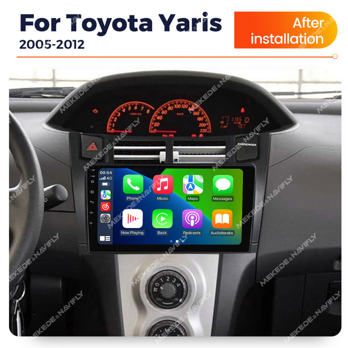Suitable for toyota yaris 2005-2012 toyota yaris car android navigator carplay