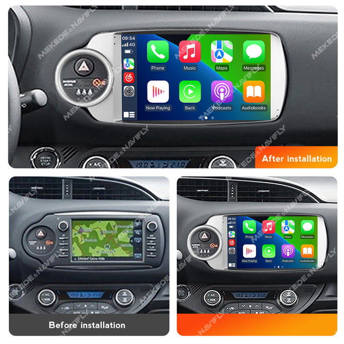 Suitable for toyota yaris 2012-2017 toyota yaris smart android large screen car navigation