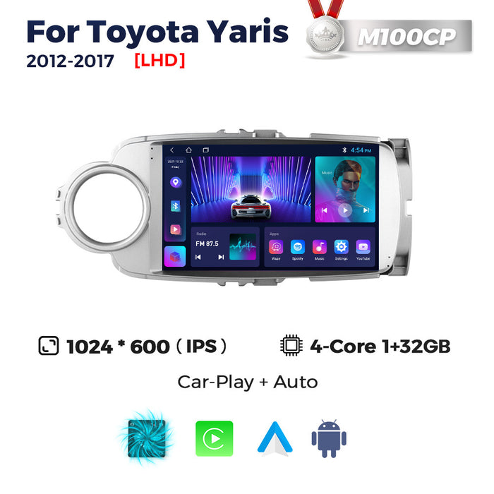 Suitable for toyota yaris 2012-2017 toyota yaris smart android large screen car navigation