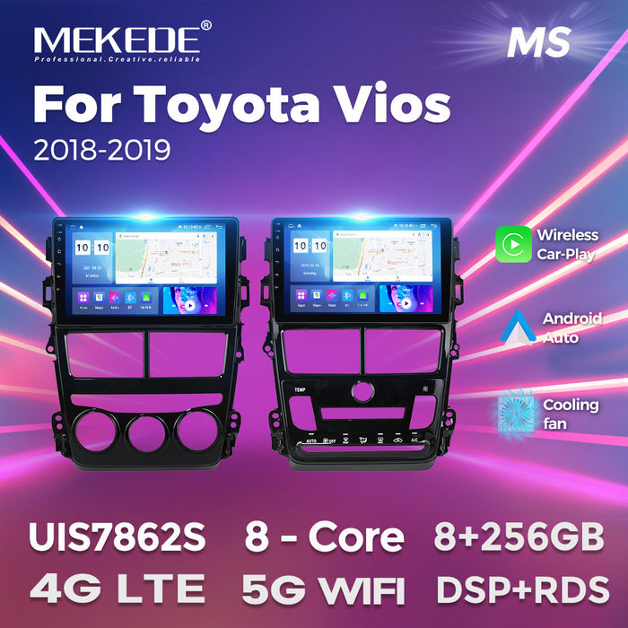 Suitable for toyota yaris vios 2017-2020 toyota yaris/vios car android navigation