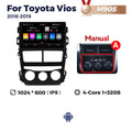 Suitable for toyota yaris vios 2017-2020 toyota yaris/vios car android navigation
