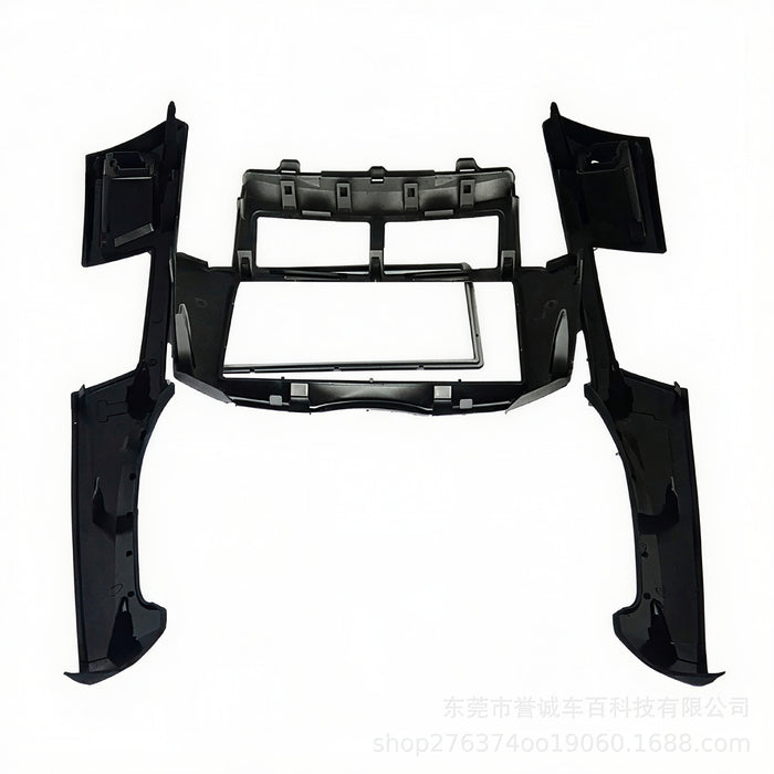 Suitable for toyota yaris/ vitz/ platz yaris/ weizi double spindle center control panel restoration frame