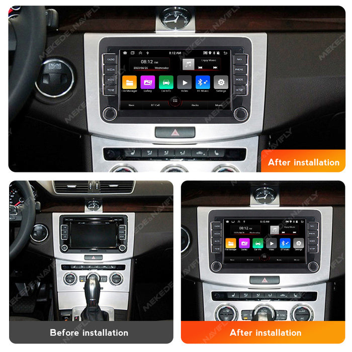 Suitable for volkswagen general 7inch 8inch 9inch vw magotan sagitar android car navigation cross-border supply