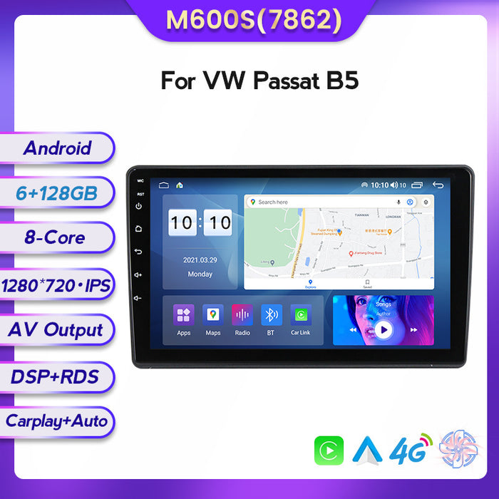 Suitable for Volkswagen Passat B5 Passt Android large screen central control car navigation screen 8 + 128G