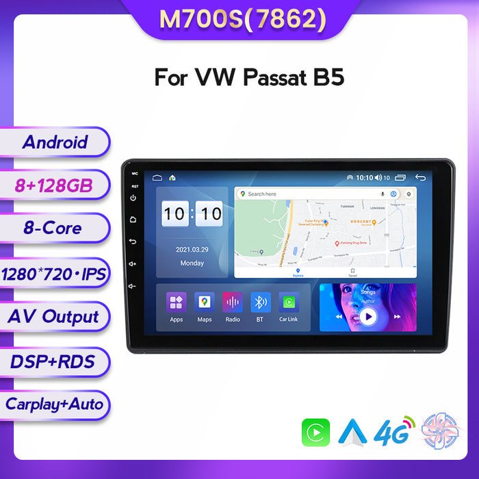 Suitable for Volkswagen Passat B5 Passt Android large screen central control car navigation screen 8 + 128G
