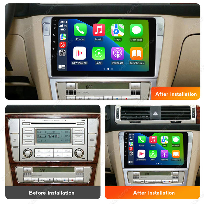 Suitable for volkswagen passat b7 magotan 05-11 models, in-car central control gps navigation wireless carplay