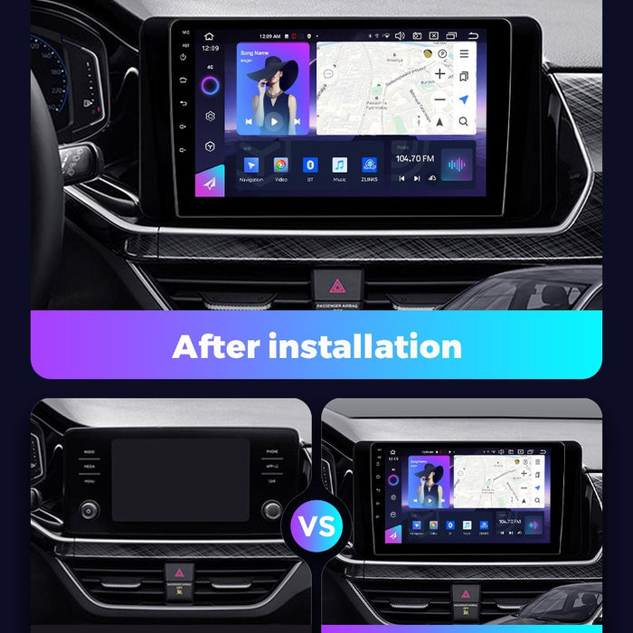 Suitable for volkswagen polo 6 skoda rapid 2020-2022 android smart navigator