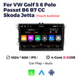 Suitable for vw golf 5 6 polo passat b6 b7 cc skoda jet volkswagen 9inch neutral