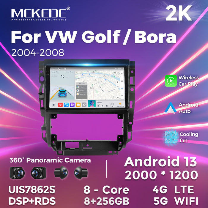 Suitable for vw golf bora 2004-2008 volkswagen golf bora android large screen car navigation