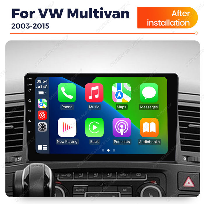 Suitable for vw multivan t5 2003-2015 volkswagen metroway android large screen car navigation