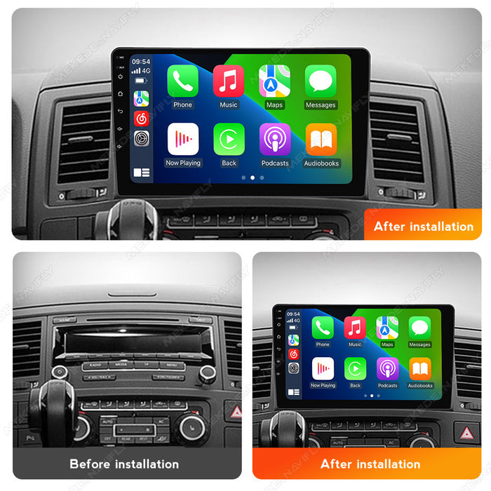 Suitable for vw multivan t5 2003-2015 volkswagen metroway android large screen car navigation