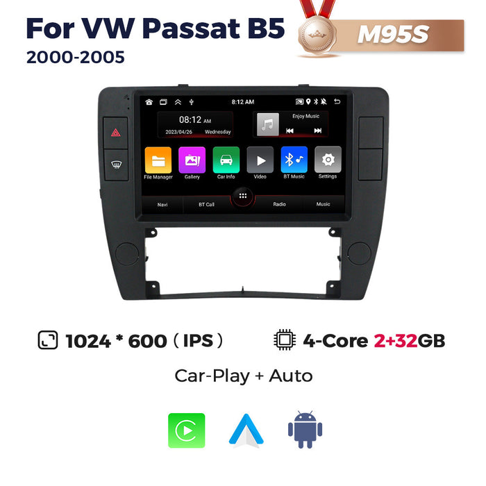 Suitable for vw passat b5 2000-2005 volkswagen passat android large screen car navigation carplay