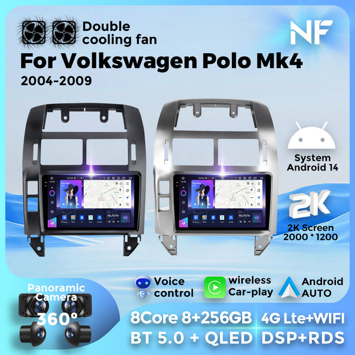 Suitable for vw polo 2004-2011 volkswagen polo large screen android smart navigator wireless carplay