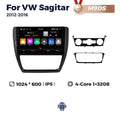 Suitable for vw sagitar 2012-2016 volkswagen sagitar car large screen android navigation carplay