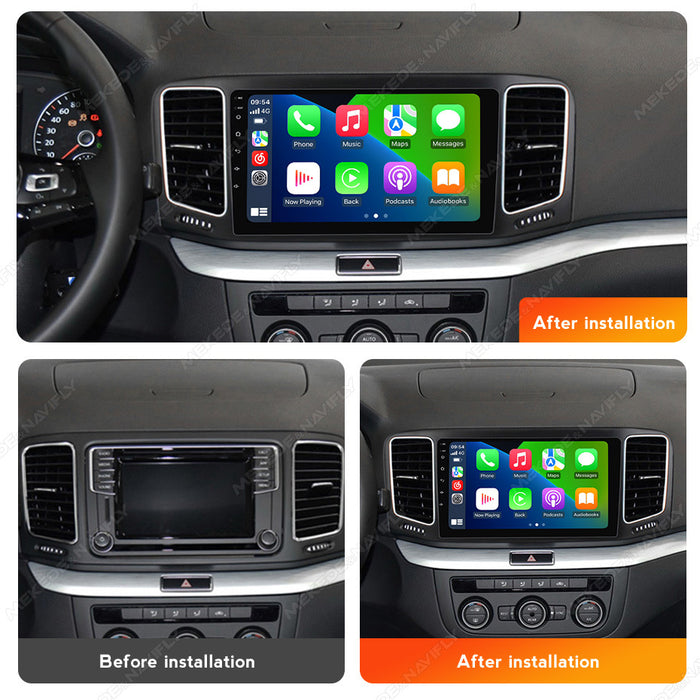 Suitable for vw sharan 2012-2018 volkswagen sharan android car navigation wireless carplay