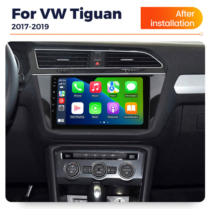 Suitable for vw tiguan 2017-2019 volkswagen touran car central control gps navigation android carplay