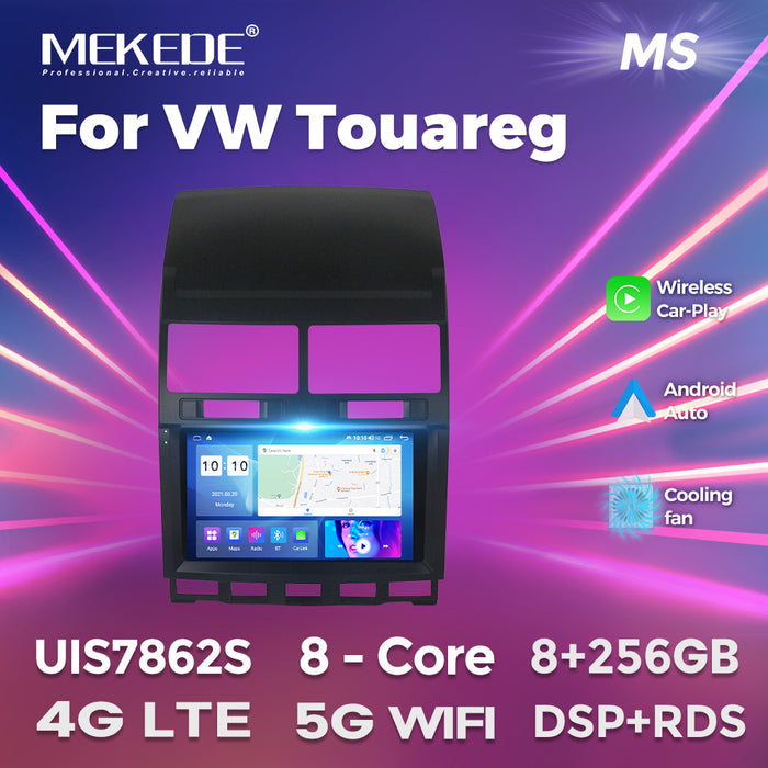 Suitable for vw touareg 2003-2010 volkswagen touareg android car central control navigator carplay