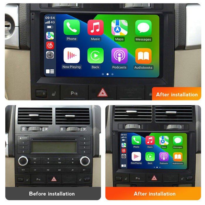 Suitable for vw touareg 2003-2010 volkswagen touareg android car central control navigator carplay