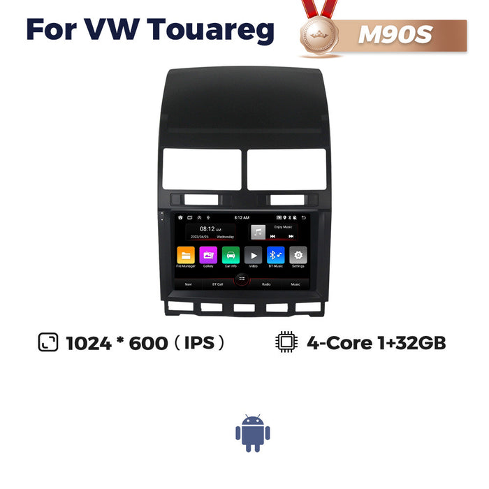Suitable for vw touareg 2003-2010 volkswagen touareg android car central control navigator carplay