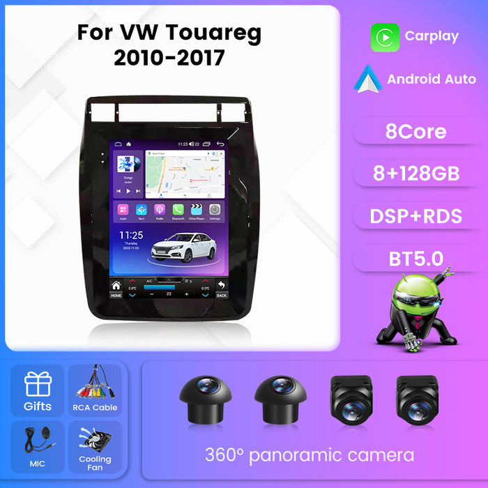 Suitable for vw touareg 2010-2017 volkswagen touareg 9.7inch vertical screen android smart car navigation