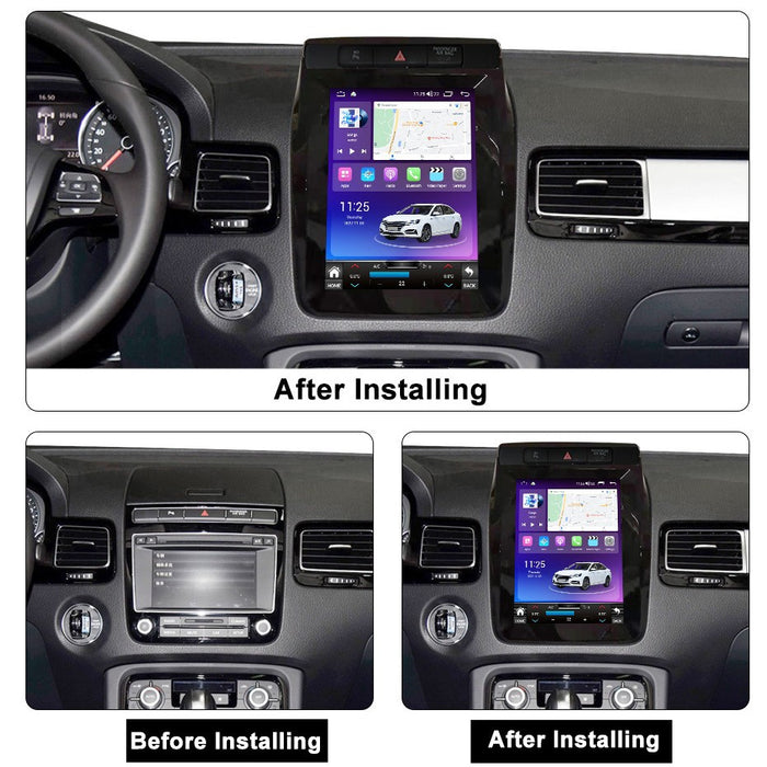 Suitable for vw touareg 2010-2017 volkswagen touareg 9.7inch vertical screen android smart car navigation
