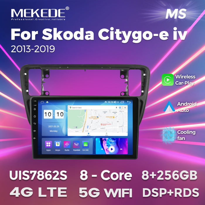 Suitable for vw up skoda citygo-e iv 2013-2021 skoda android car navigation