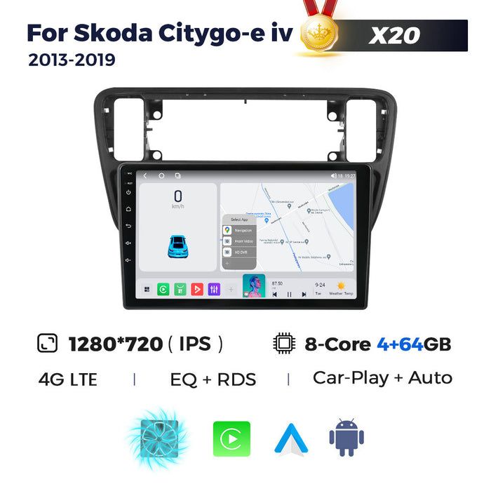 Suitable for vw up skoda citygo-e iv 2013-2021 skoda android car navigation