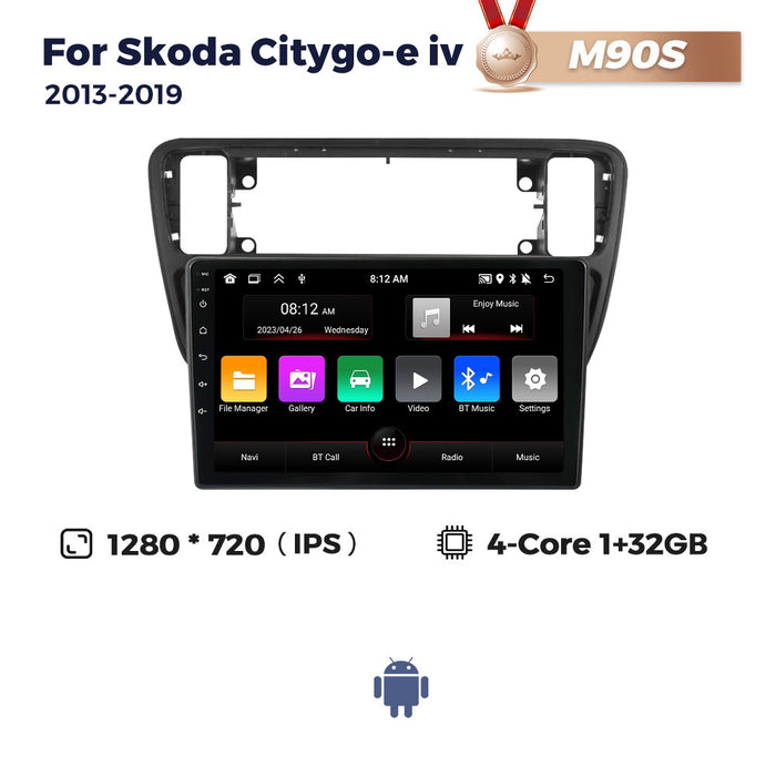 Suitable for vw up skoda citygo-e iv 2013-2021 skoda android car navigation