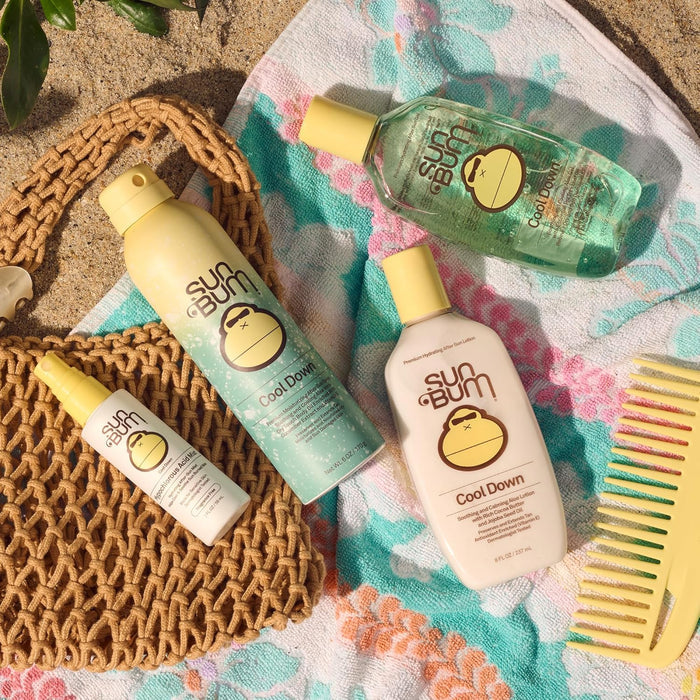 Sun Bum After-Sun Gel – Hypoallergenic, Dermatologist-Approved Relief for Sensitive Skin