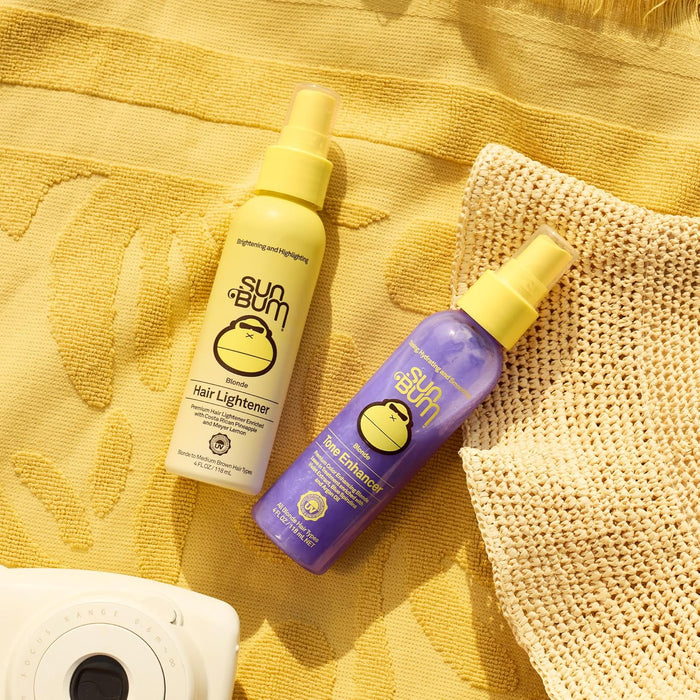 travel-sized kit (4 oz lightener + 1.5 fl oz toner) for portability