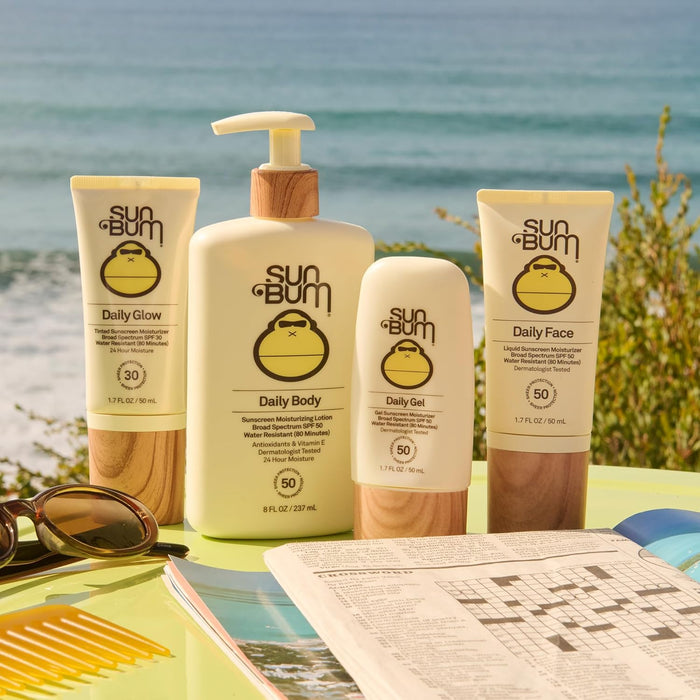 Sun Bum Minimalist Face Sunscreen SPF 30 – One-Step Hydration & Sun Protection, No Clutter