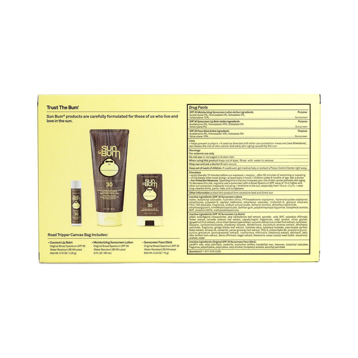 Sun Bum Nourishing Sun Protection – Vitamin E & Antioxidant Sunscreen Trio for Holistic Wellness
