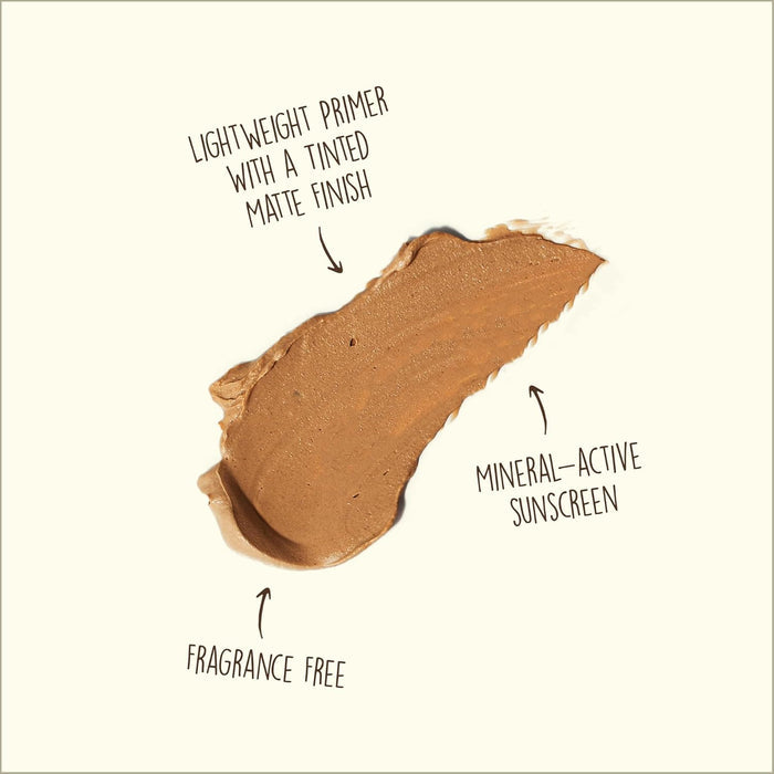 tinted matte finish that functions as a face primer