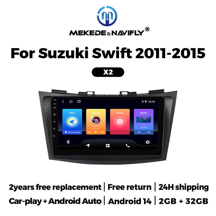 Suzuki Swift 11-15 Android Car GPS Navigation Car MP5 Bluetooth Player All-in-One
