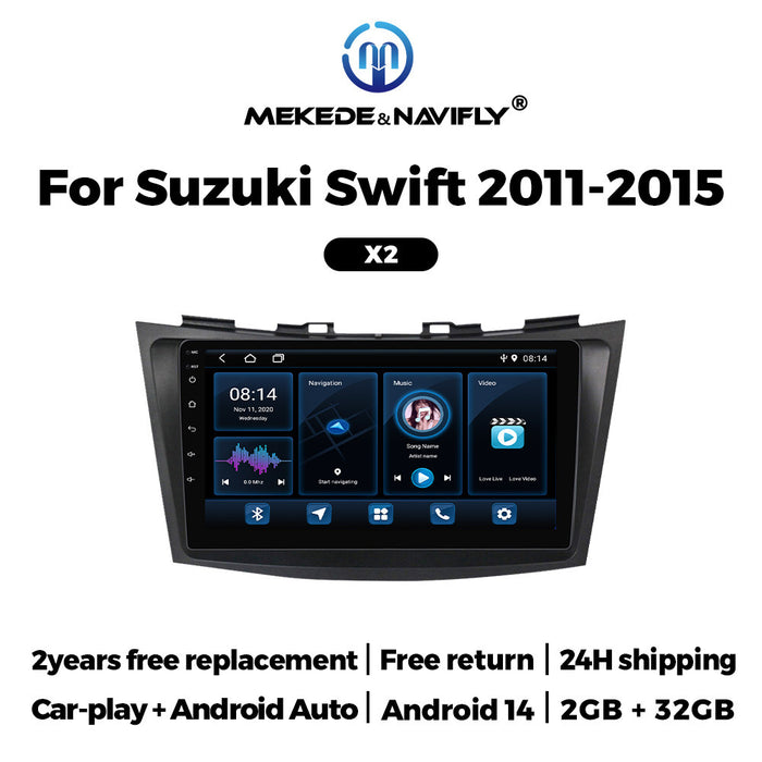Suzuki Swift 11-15 Android Car GPS Navigation Car MP5 Bluetooth Player All-in-One