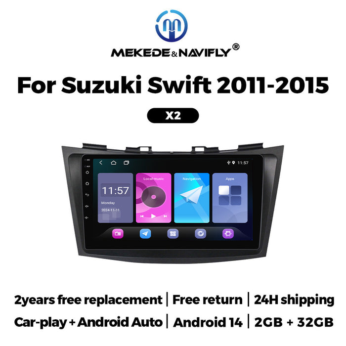 Suzuki Swift 11-15 Android Car GPS Navigation Car MP5 Bluetooth Player All-in-One