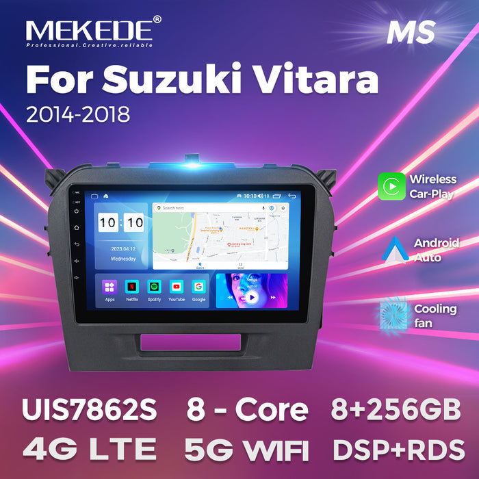 Suzuki Vitara 2014-2018 Android large screen central control navigation Bluetooth Carplay