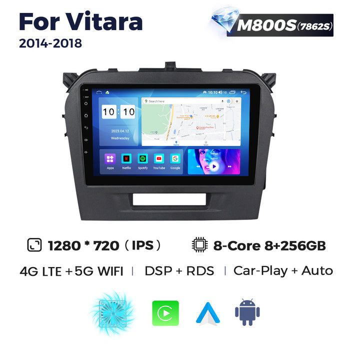 Suzuki Vitara 2014-2018 Android large screen central control navigation Bluetooth Carplay