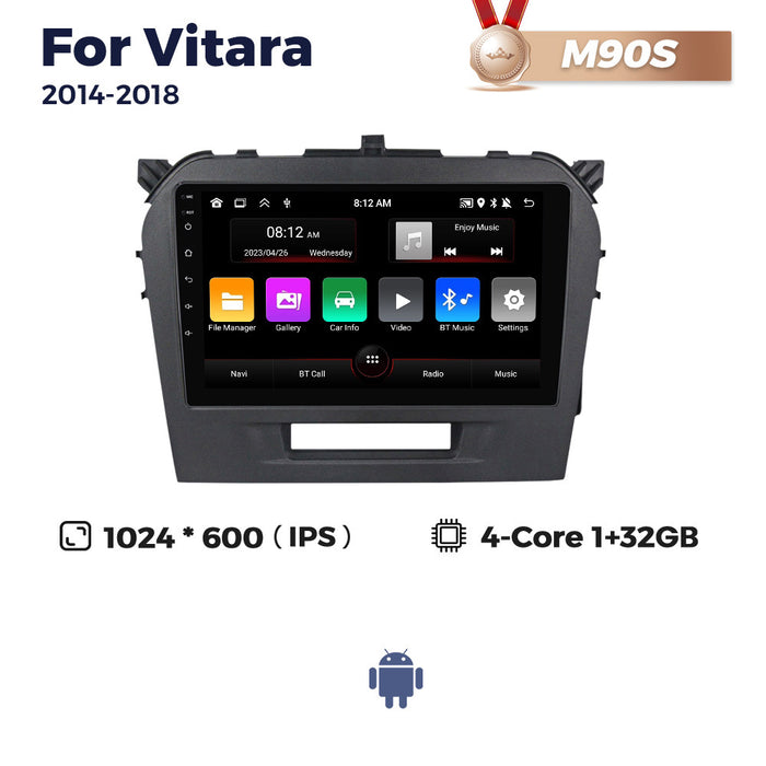 Suzuki Vitara 2014-2018 Android large screen central control navigation Bluetooth Carplay