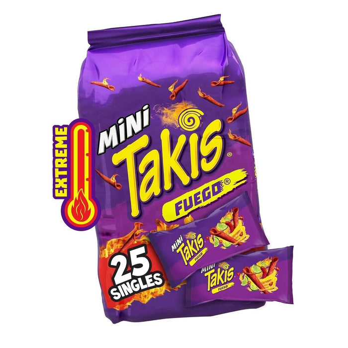 25 individually wrapped 1.23 oz pouches per case