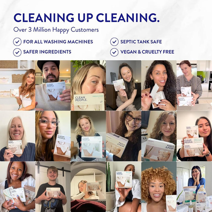 phosphate-free, paraben-free, phthalate-free, chlorine-bleach-free, dye-free, petroleum-free, ammonia-free composition