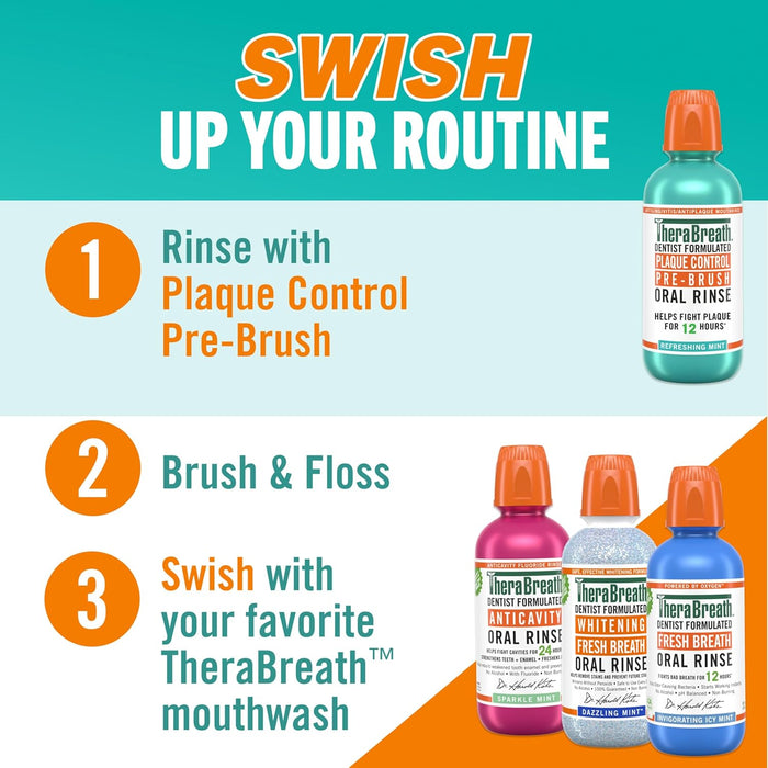 TheraBreath Antigingivitis Rinse – Spa-Inspired Oral Wellness Routine for Sensitive Mouths