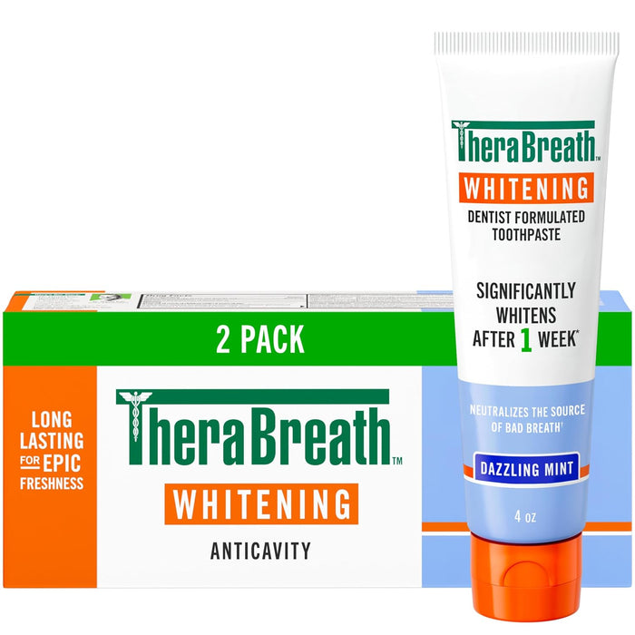 peroxide-free whitening formula clinically shown to whiten in 1 week with twice-daily brushing