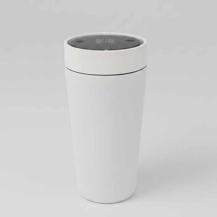 stainless steel white thermal travel cup