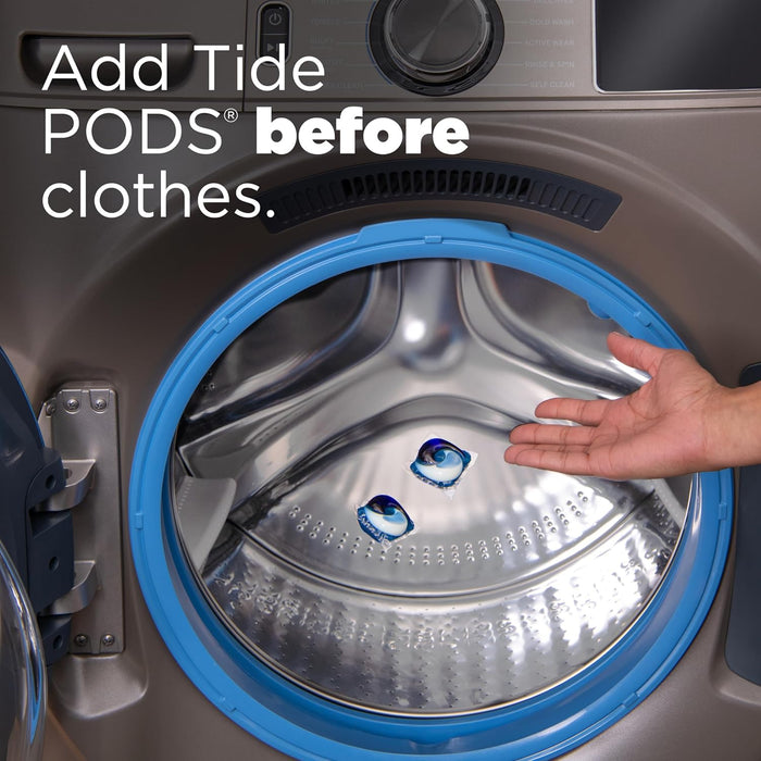 Tide 4-In-1 Ultra Oxi Laundry Detergent Pacs for College Commuters, Fast Dorm Laundry Between Study Sessions