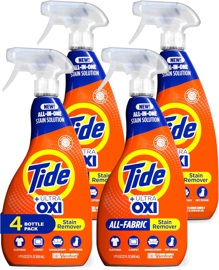 advanced oxi-powered formula designed to break down wine, coffee, grease, blood, and grass stains