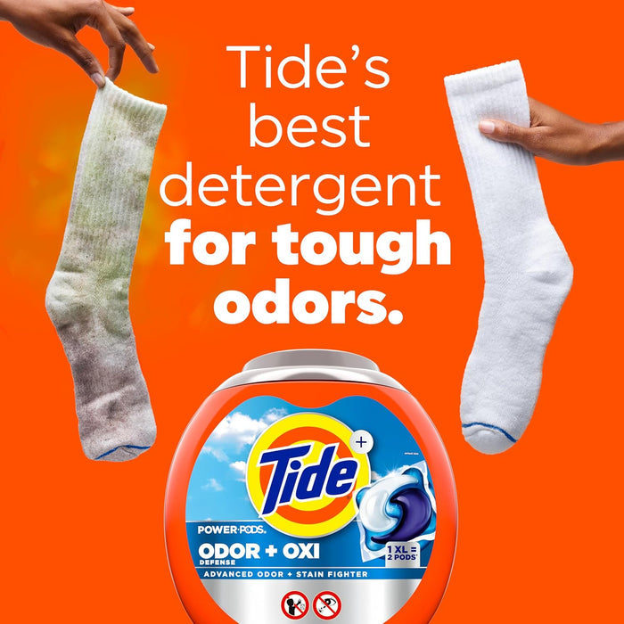 built-in oxi stain-fighting technology for tough set-in stains