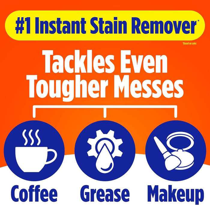 designed to act on fresh stains before they set into fabric