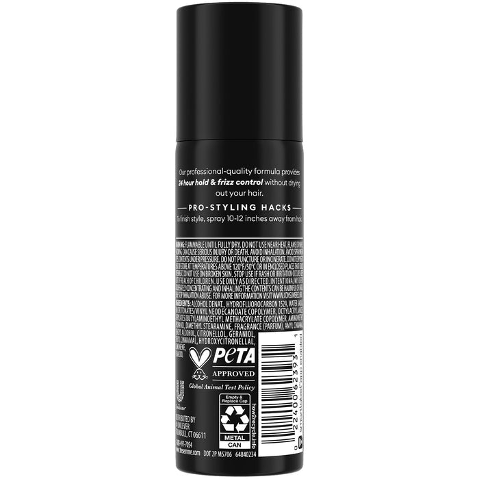 pro lock tech for 24-hour flexible hold and frizz control