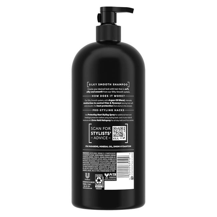 advanced smoothing system with moroccan argan oil infusion
